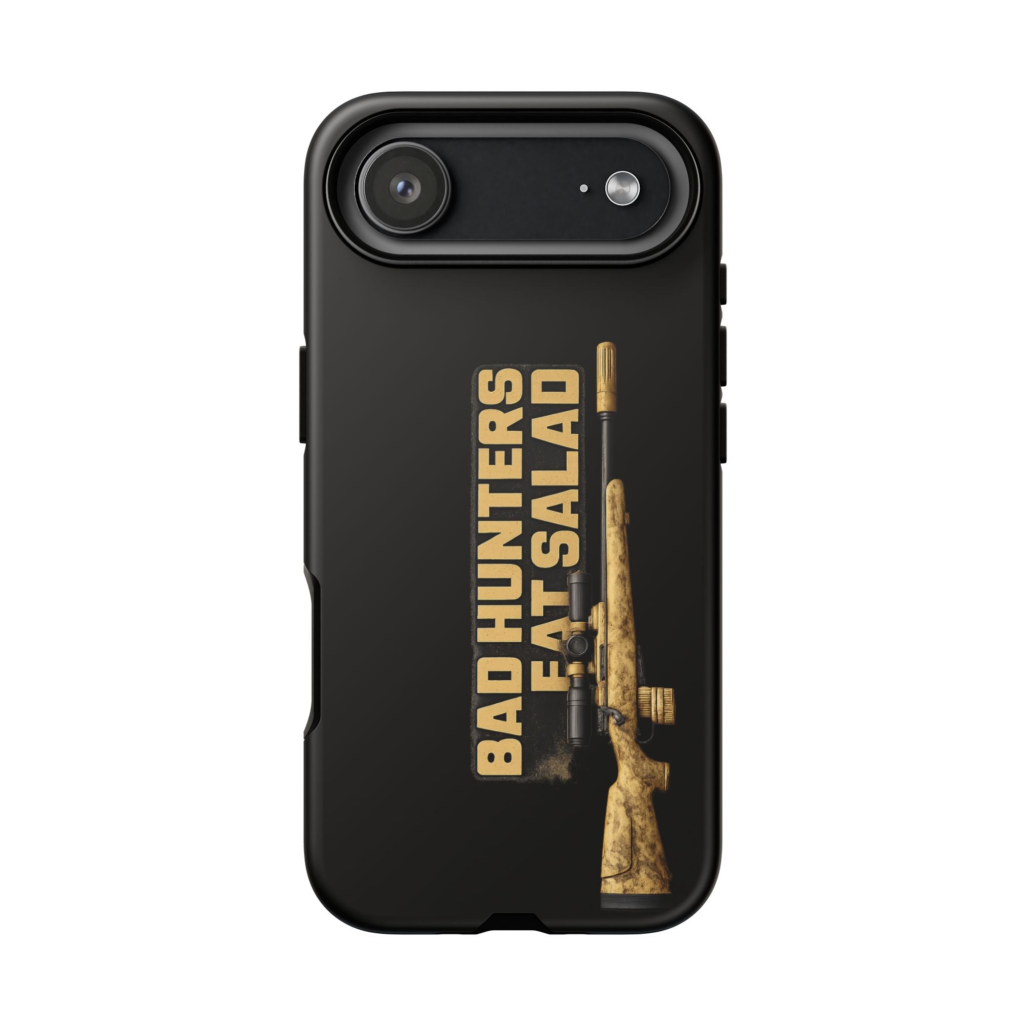 "Bad Hunters Eat Salad" Rifle Graphic Rugged Protective Cover