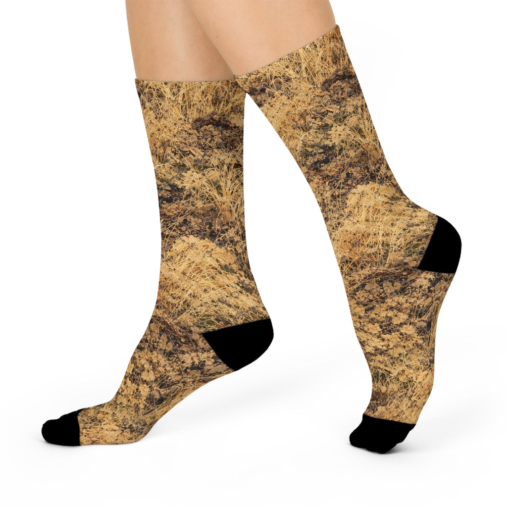 Camo Camping Crew Socks