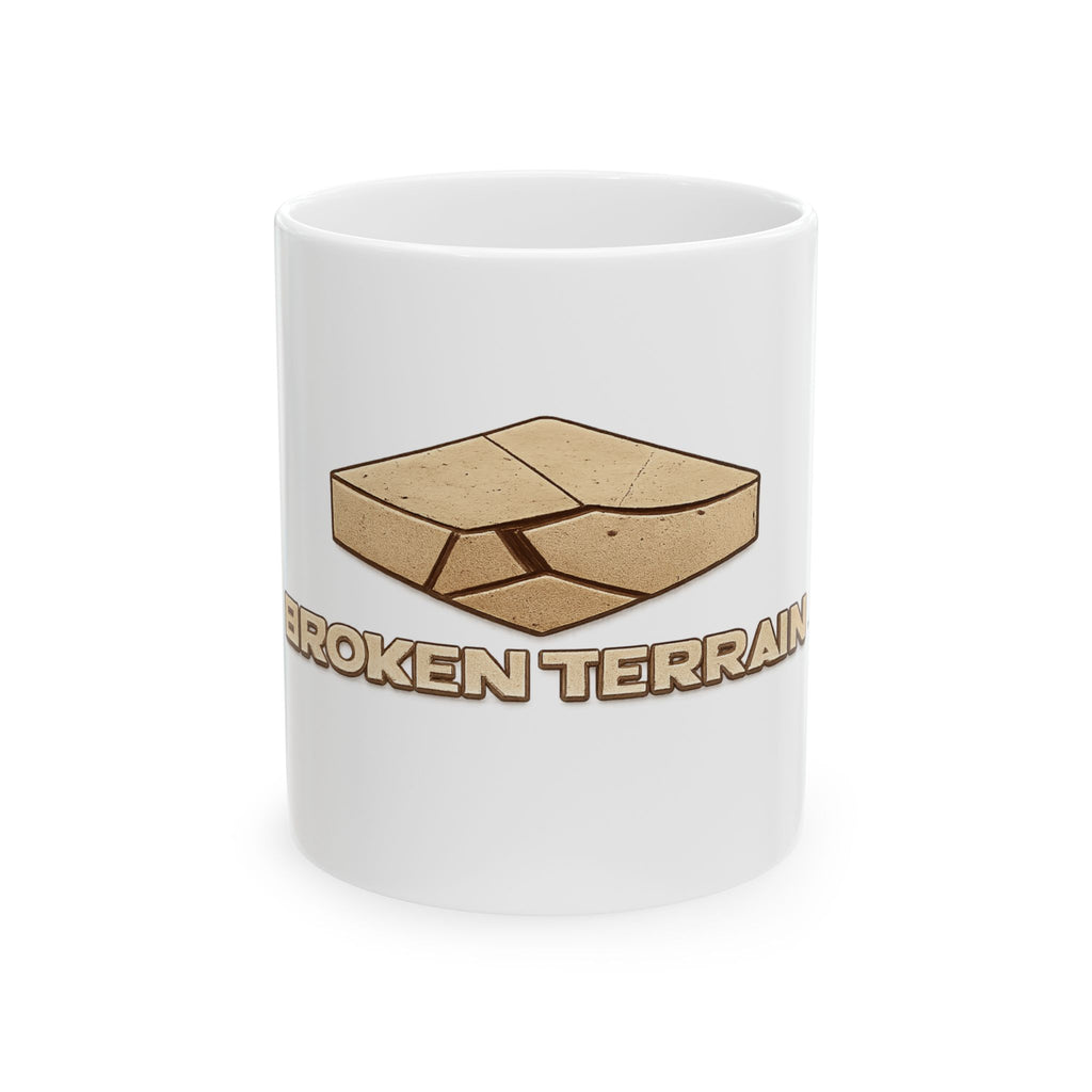 Broken Terrain Ceramic Mug