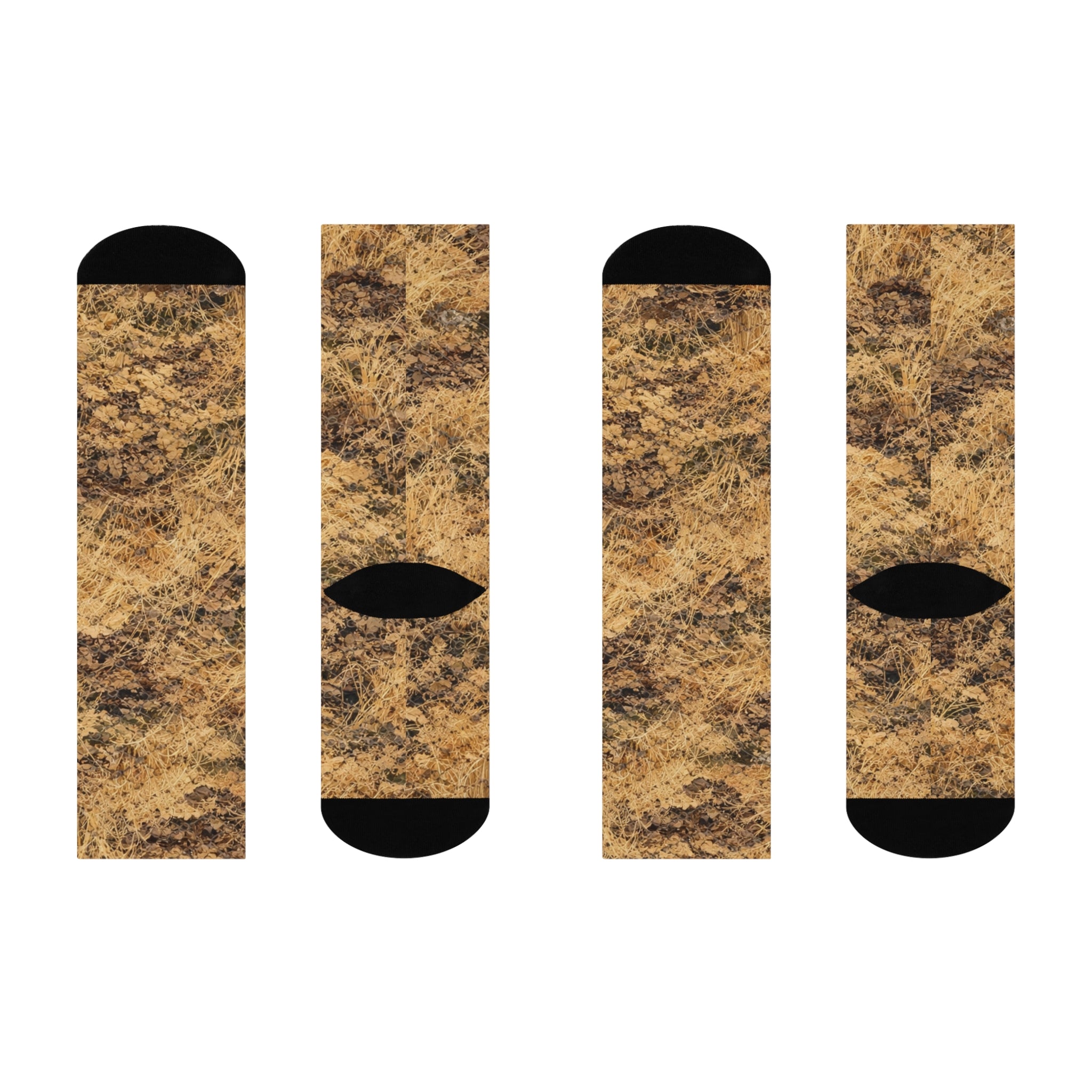 Camo Camping Crew Socks