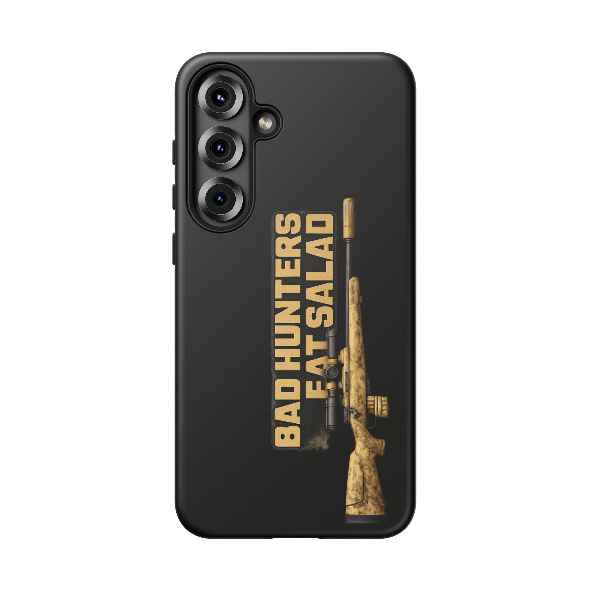 "Bad Hunters Eat Salad" Rifle Graphic Rugged Protective Cover