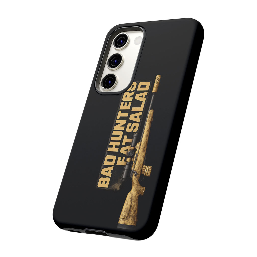 "Bad Hunters Eat Salad" Rifle Graphic Rugged Protective Cover